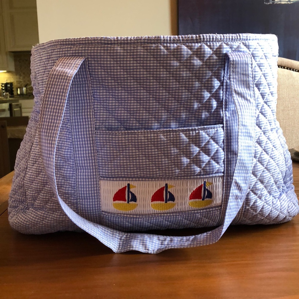 Smocked Diaper bag
